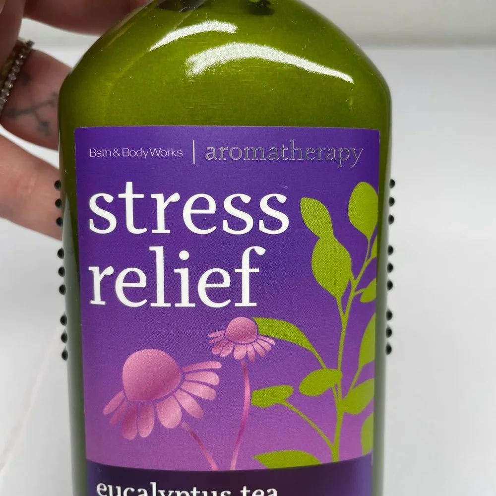 Bath & Body Works Aromatherapy Stress Relief Eucalyptus Tea Body Lotion 6.5 oz